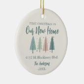 Décoration En Céramique Famille Noël Nouveau Accueil Photo (Droite)