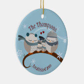 Décoration En Céramique Famille Owl de Four Keepsaké (Droite)