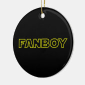 DÉCORATION EN CÉRAMIQUE FANBOY (Gauche)