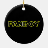 DÉCORATION EN CÉRAMIQUE FANBOY (Dos)