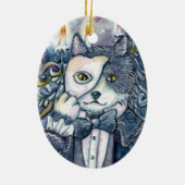 Décoration En Céramique fantôme (Dos)