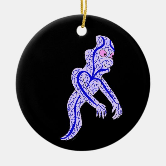 Décoration En Céramique fantôme circulatoire (Devant)