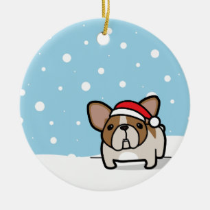 Décoration En Céramique Faon Frenchie pie de Milou