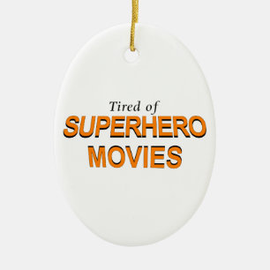 Décoration En Céramique Fatigué Des Films Superhero