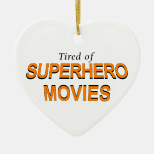 Décoration En Céramique Fatigué Des Films Superhero