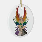 Décoration En Céramique Fée asexuée (Droite)