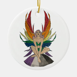 Décoration En Céramique Fée asexuée