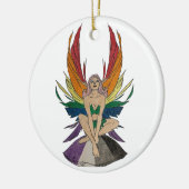 Décoration En Céramique Fée asexuée (Gauche)
