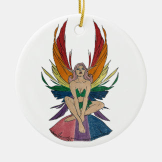 Décoration En Céramique Fée bisexuelle