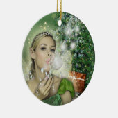 Décoration En Céramique Fée de Noël (Droite)