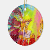 DÉCORATION EN CÉRAMIQUE FÉES DE L'AUBE (Gauche)