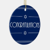 Décoration En Céramique Félicitations (Droite)