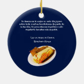 Décoration En Céramique Feliz cumpleaños a el Comelón de Tamales (Dos)