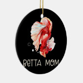 Décoration En Céramique Femme Betta Fish Betta Maman Funny Mignonne Propri (Droite)