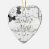 Décoration En Céramique femme de ménage de la mariée (Gauche)