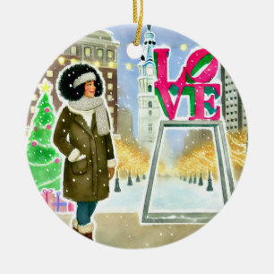 Décoration En Céramique Femme hispanique chic et personnalisée à LOVE Phil