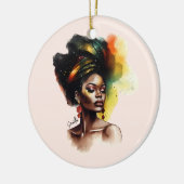 Décoration En Céramique Femmes afro-américaines autonomes (2) (Gauche)