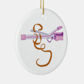 Décoration En Céramique Fer de curling (Droite)