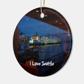 Décoration En Céramique Ferry par la fenêtre (Gauche)