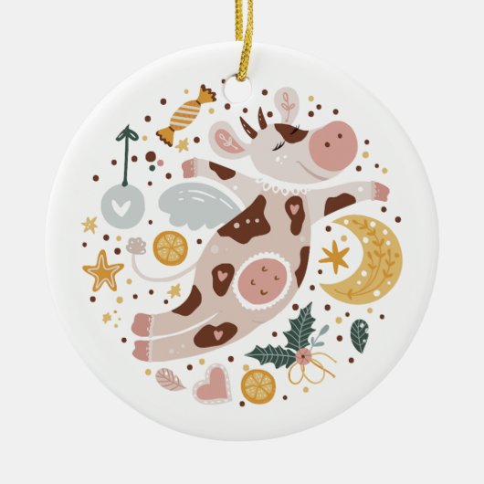 Décoration En Céramique Festif Nutcracker Ornament (Devant)