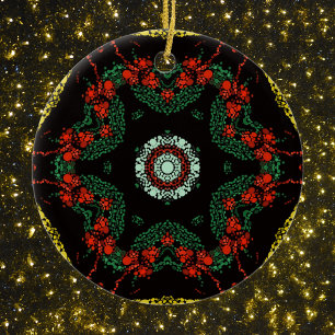 Décoration En Céramique Festive Dot Mandala