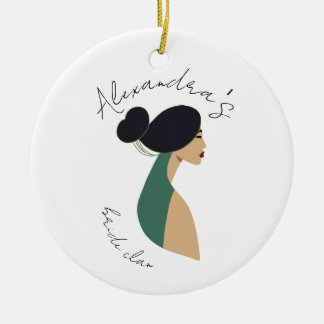 Décoration En Céramique Fête de la Fête des mariées personnalisée, Bachelo