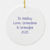 Décoration En Céramique Fête de la sirène (Dos)