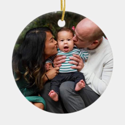 Décoration En Céramique Fête de Noël (Devant)