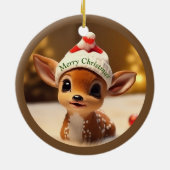 Décoration En Céramique Fête de Noël (Dos)