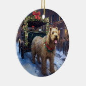 Décoration En Céramique Fête de Noël de Wheaten Terrier (Droite)