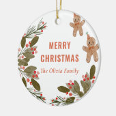 Décoration En Céramique Fête de Noël des cookies (Gauche)