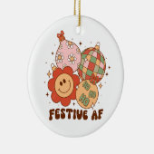 Décoration En Céramique Fête des cadeaux de Noël AF (Droite)