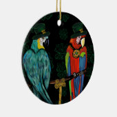 DÉCORATION EN CÉRAMIQUE FÊTE DES PARROTS (Droite)