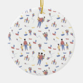 Décoration En Céramique Fête des pères (Devant)