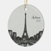 Décoration En Céramique Fêtes de Noël à Paris (Gauche)