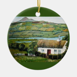 Décoration En Céramique Fêtes de Noël de l'ornement irlandais