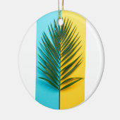 Décoration En Céramique feuille (Gauche)