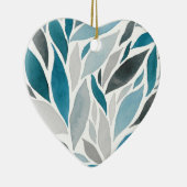 Décoration En Céramique feuille d'arbre (Droite)