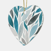 Décoration En Céramique feuille d'arbre (Gauche)