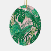Décoration En Céramique Feuille tropical (Droite)