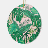 Décoration En Céramique Feuille tropical (Gauche)