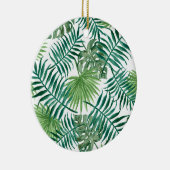 Décoration En Céramique Feuilles de la jungle tropicale (Droite)