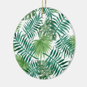 Décoration En Céramique Feuilles de la jungle tropicale (Gauche)