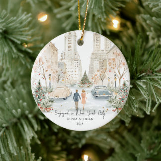 Décoration En Céramique Fiancés à New York