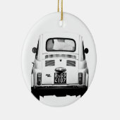 Décoration En Céramique Fiat 500 à Rome, Italie (Droite)