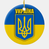 Décoration En Céramique Fierté ukrainienne (Dos)