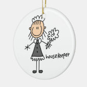 Décoration En Céramique Figure de bâton de l'opérateur (Gauche)