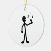 Décoration En Céramique Figure de stick (Gauche)