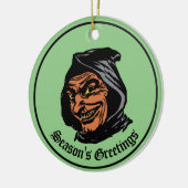 Décoration En Céramique Figure déplaisante à capuchon (Gauche)