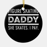 Figure Patinage Daddy Équipe de patinage sur glace
